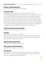 Flyer Maliskamp Events voorjaar 2018 (back)